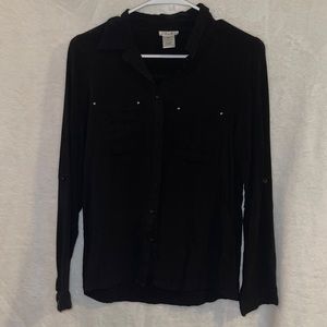 Black Button up